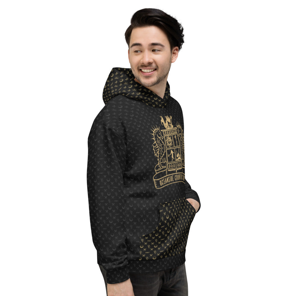 OCC Crest-All Over Unisex Hoodie