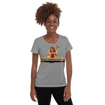 TazMania-All-Over Print Women's Athletic T-shirt