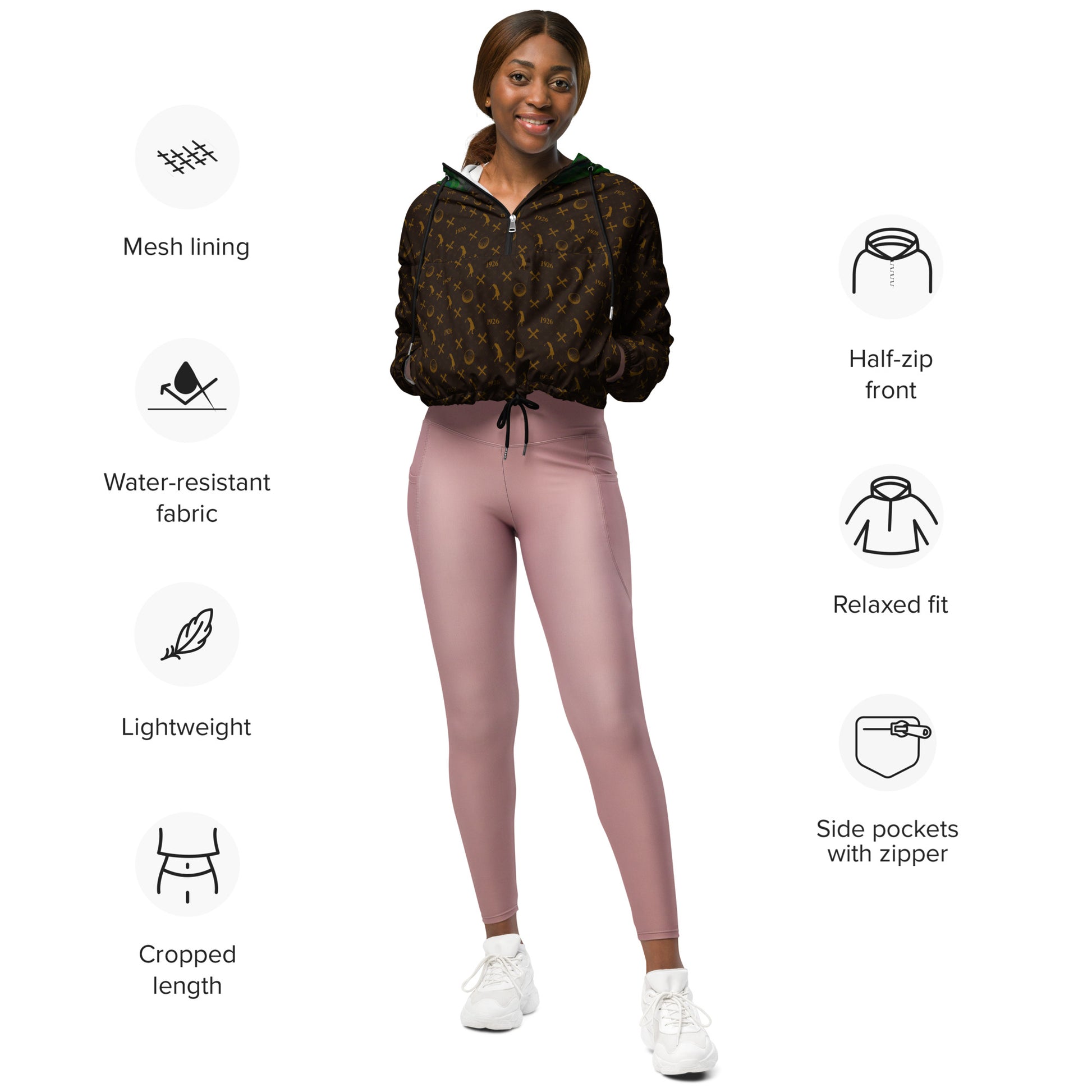 Sally-Women’s cropped windbreaker