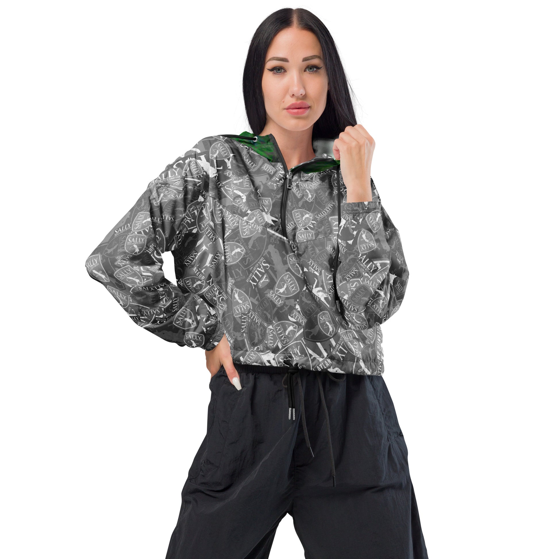 Sally-Women’s cropped windbreaker