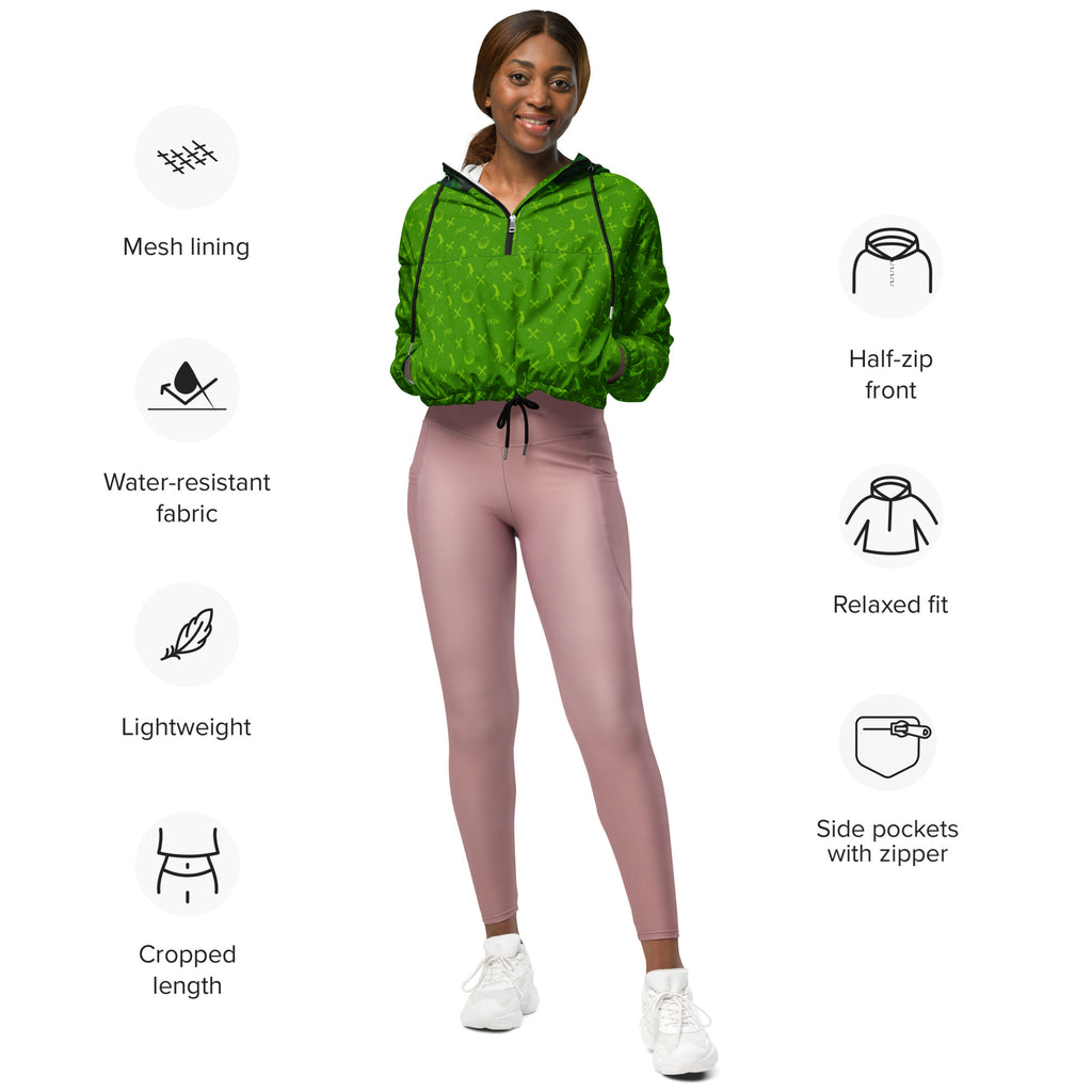 Sally-Women’s cropped windbreaker