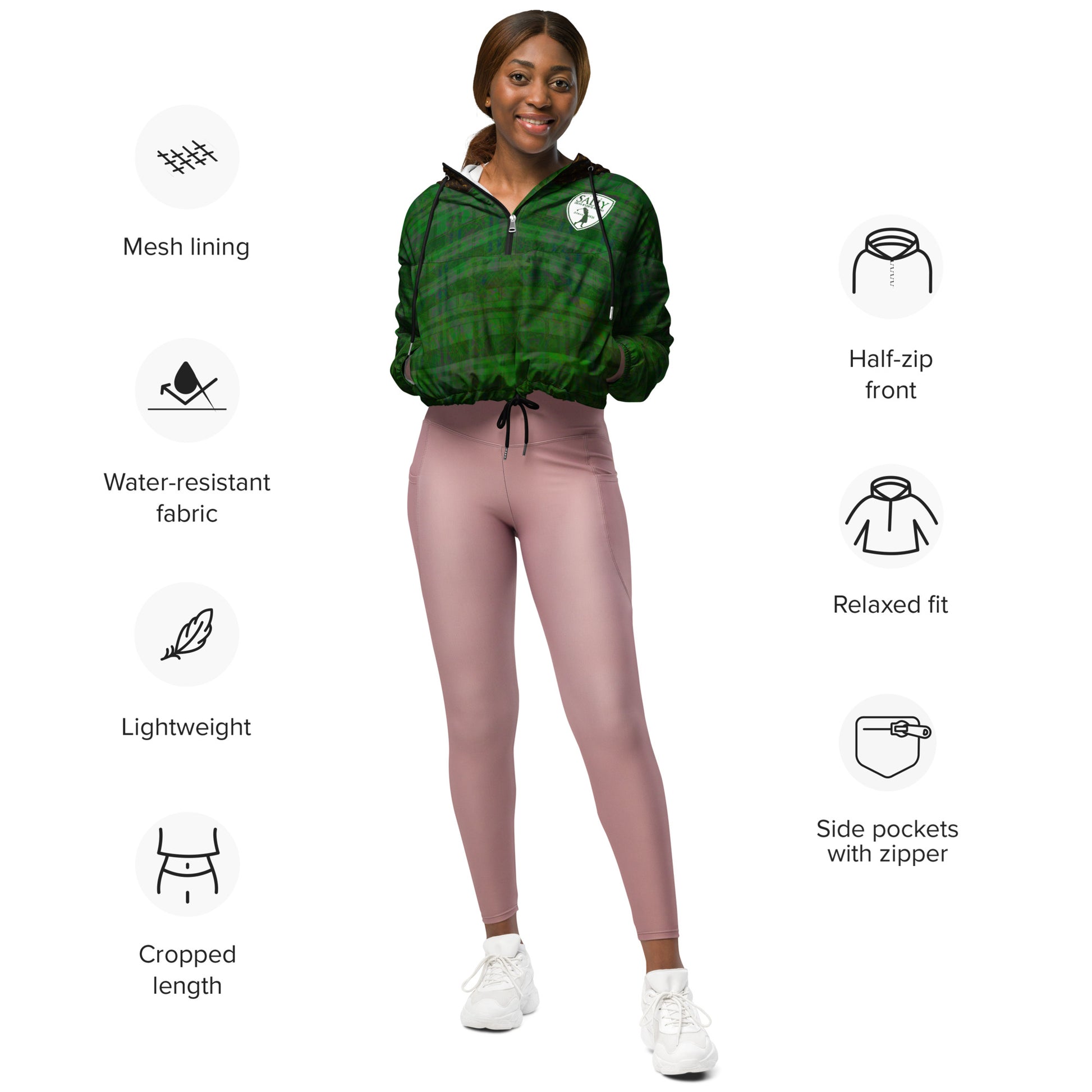 Sally-Women’s cropped windbreaker