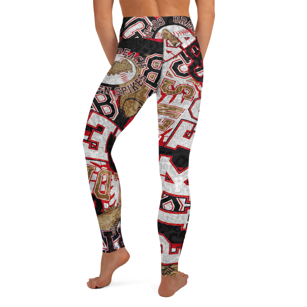 Spikes-Yoga Leggings CLR1
