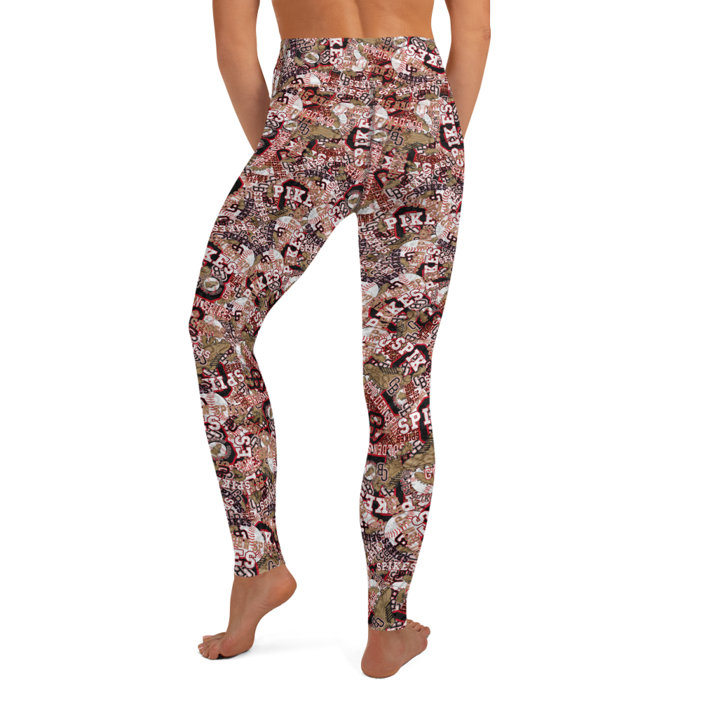 Spikes-Yoga Leggings CLR3