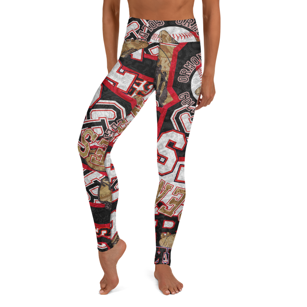 Spikes-Yoga Leggings CLR1
