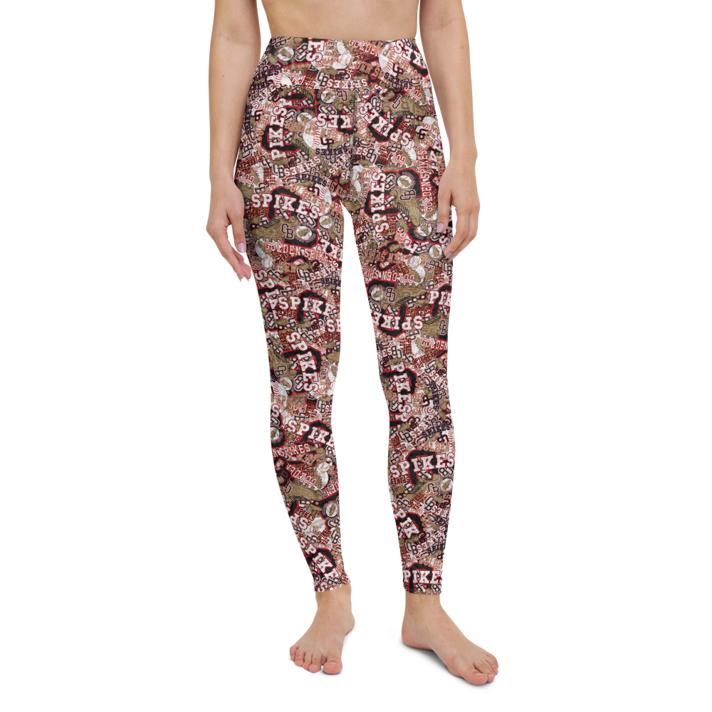 Spikes-Yoga Leggings CLR3