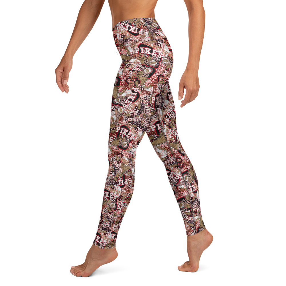 Spikes-Yoga Leggings CLR3