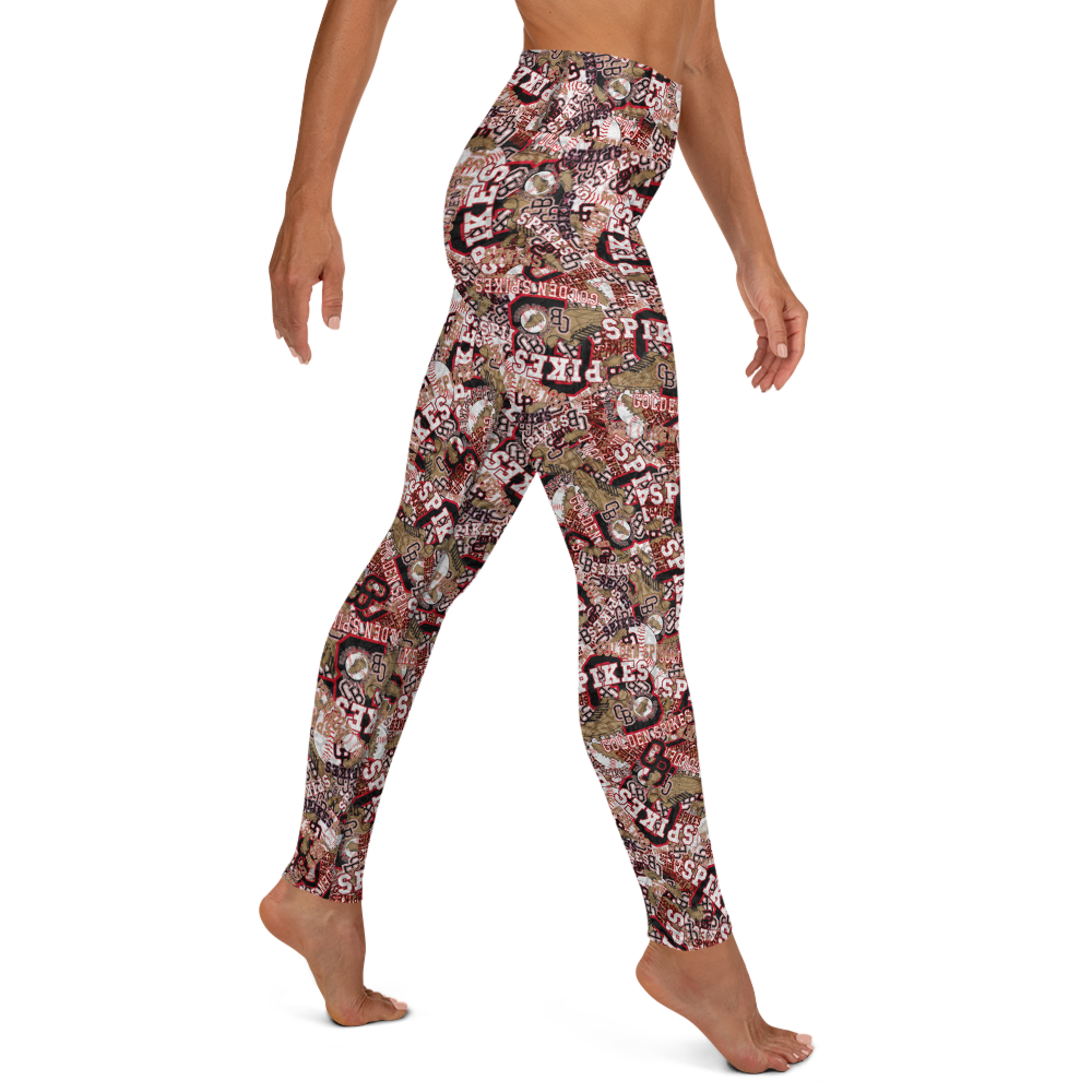 Spikes-Yoga Leggings CLR3