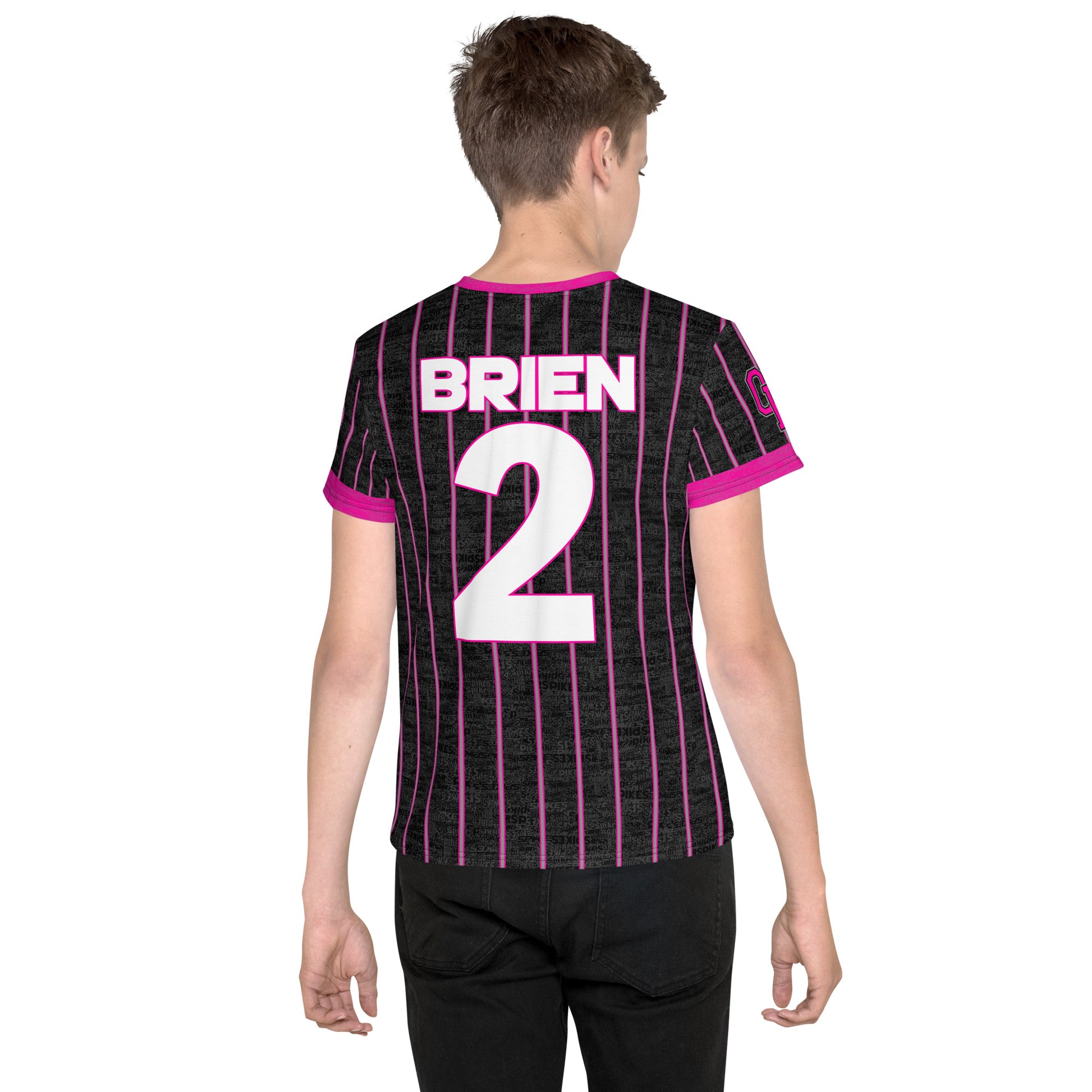 Brien #2-Youth crew neck t-shirt