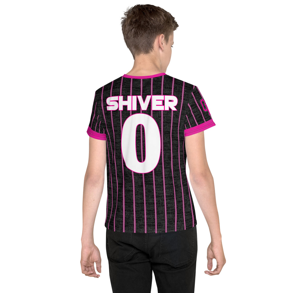 Shiver #0-Youth crew neck t-shirt