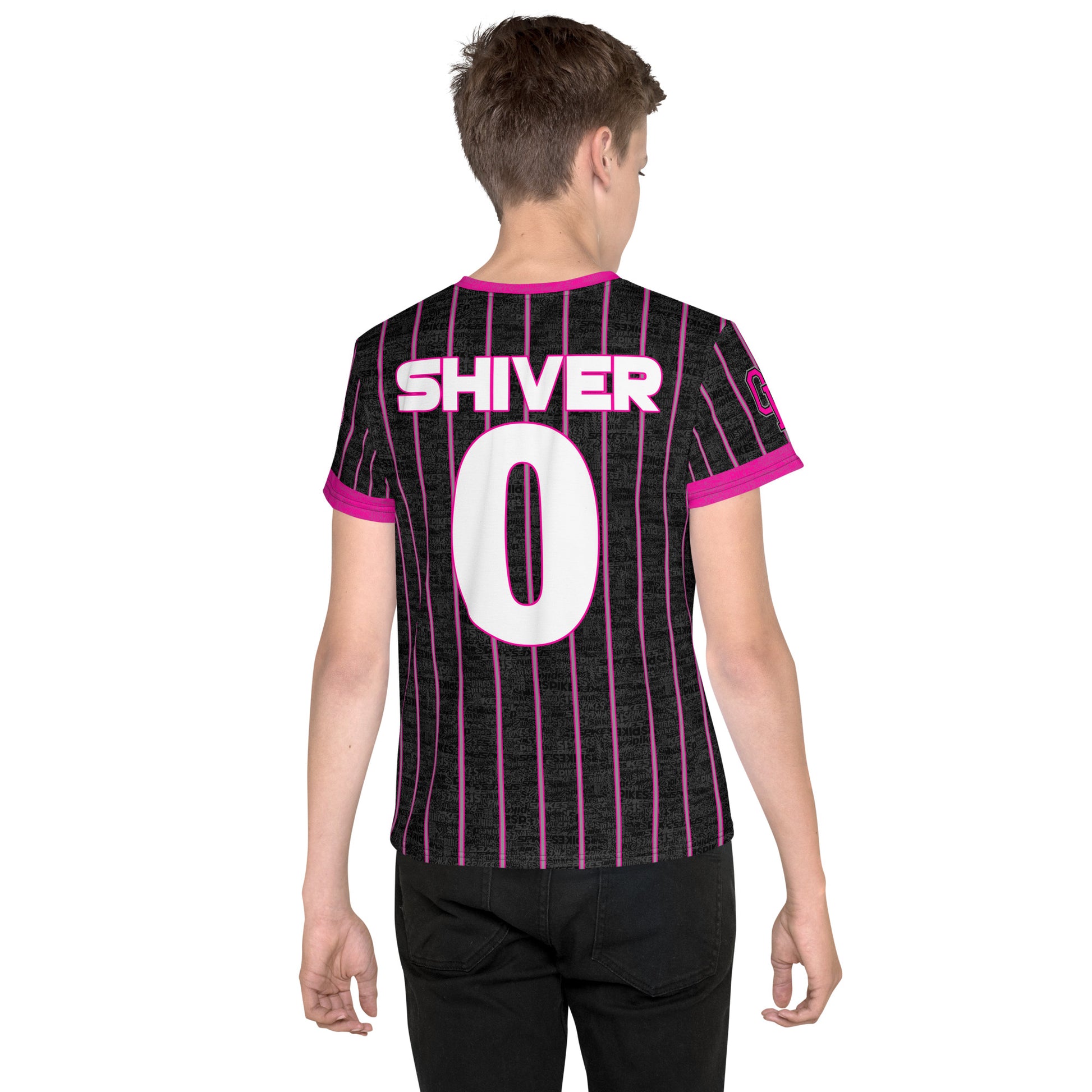 Shiver #0-Youth crew neck t-shirt