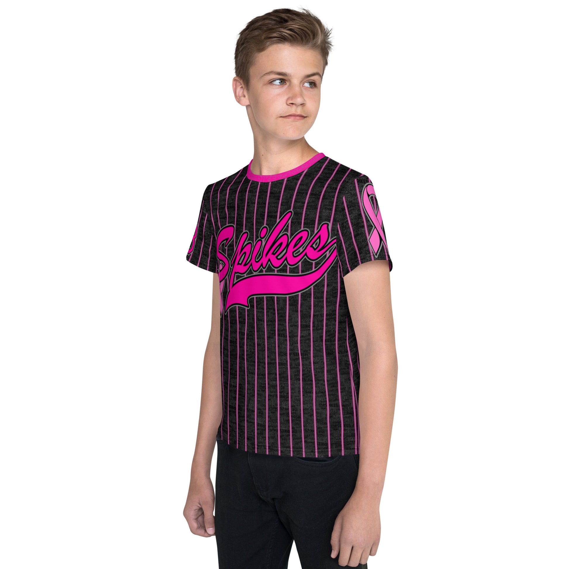 Spikes-Youth crew neck t-shirt