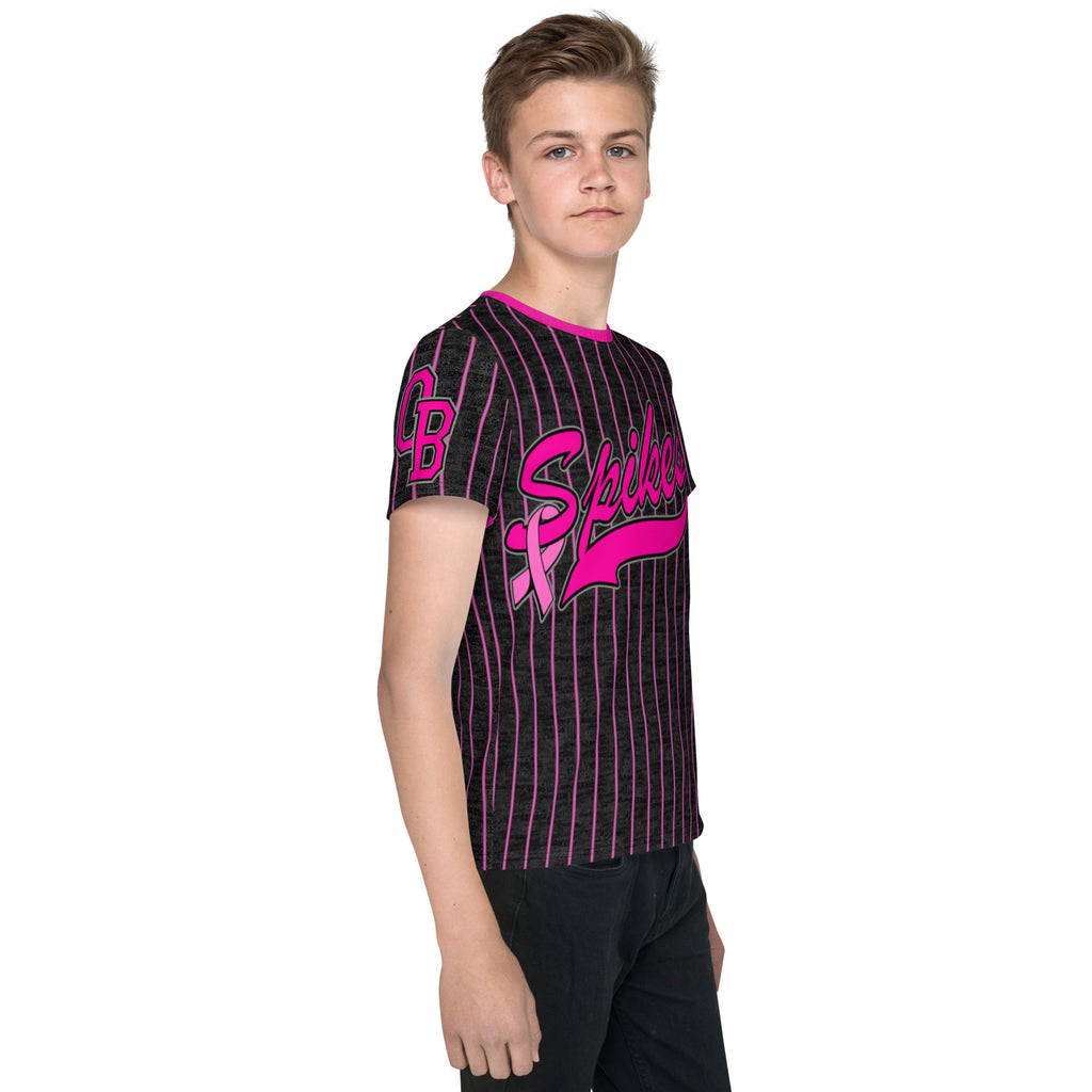 Spikes-Youth crew neck t-shirt
