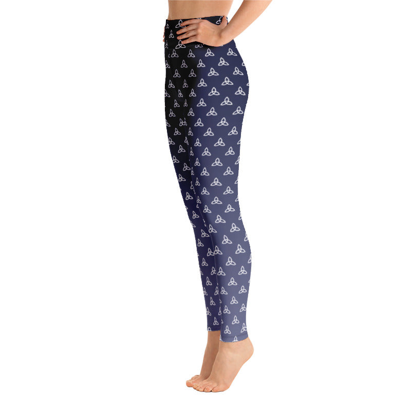 Raja Everywhere Blue Fade Yoga Leggings