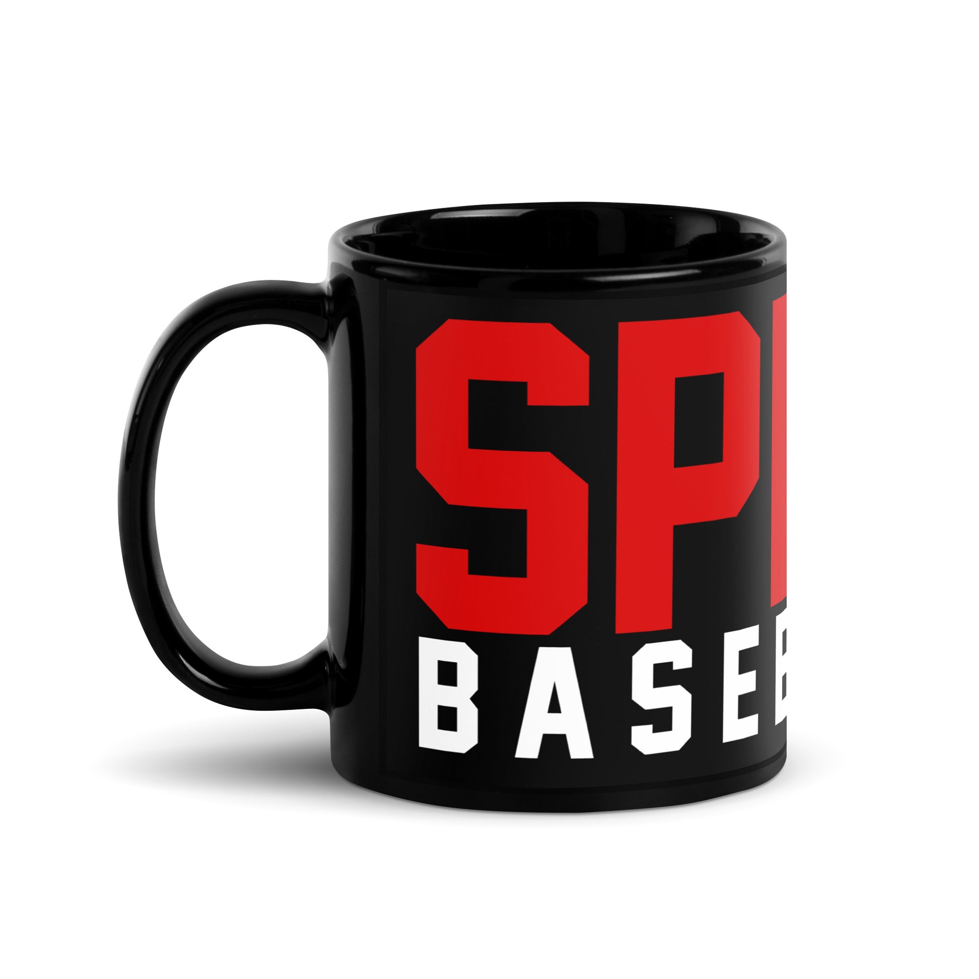 SPKS7-Black Glossy Mug