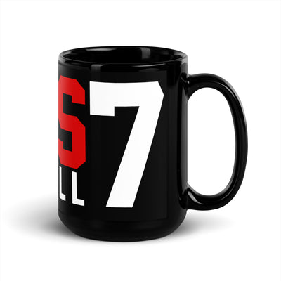 SPKS7-Black Glossy Mug