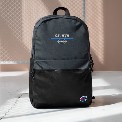 Dr. Eye-Embroidered Champion Backpack