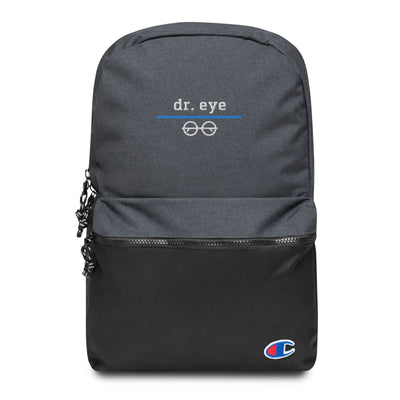 Dr. Eye-Embroidered Champion Backpack