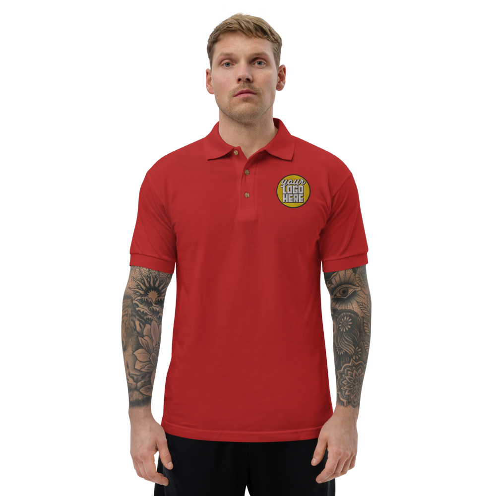 YLH Embroidered Polo Shirt