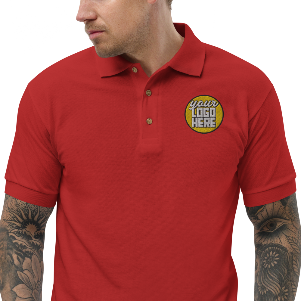 YLH Embroidered Polo Shirt