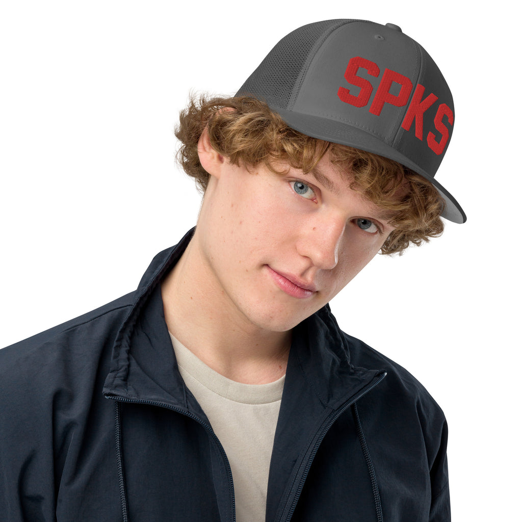 Spikes SPKS-Closed-back trucker cap