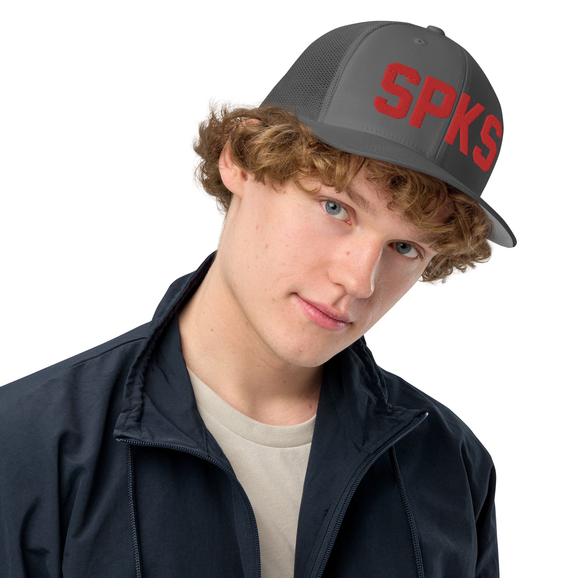 Spikes SPKS-Closed-back trucker cap