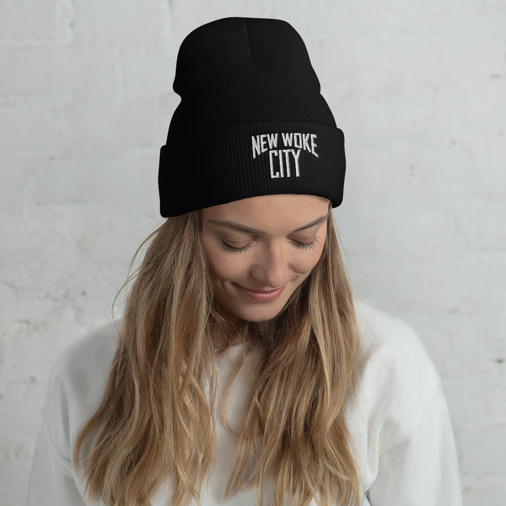 New Woke City-Cuffed Beanie