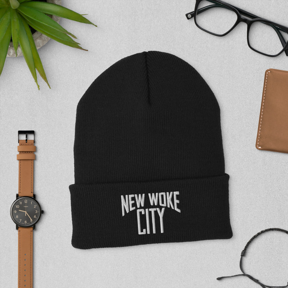 New Woke City-Cuffed Beanie