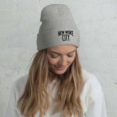 New Woke City-Cuffed Beanie