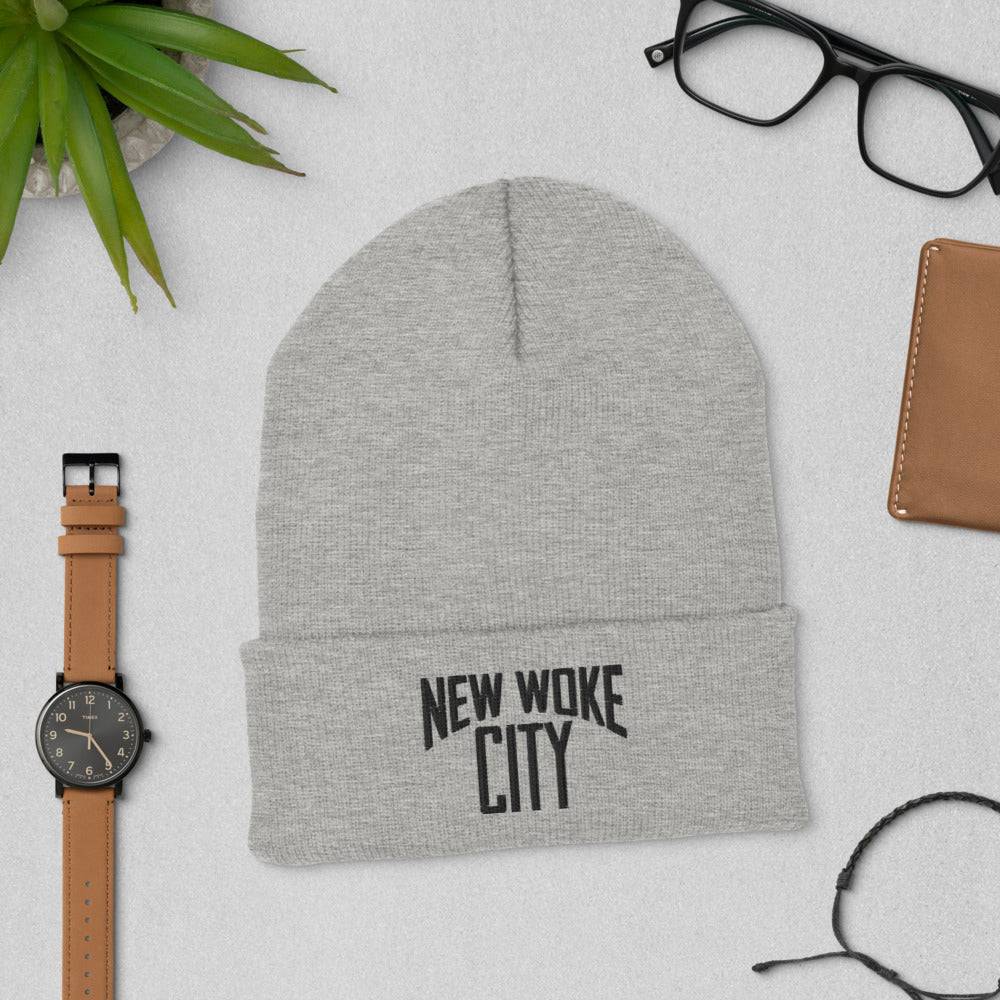 New Woke City-Cuffed Beanie