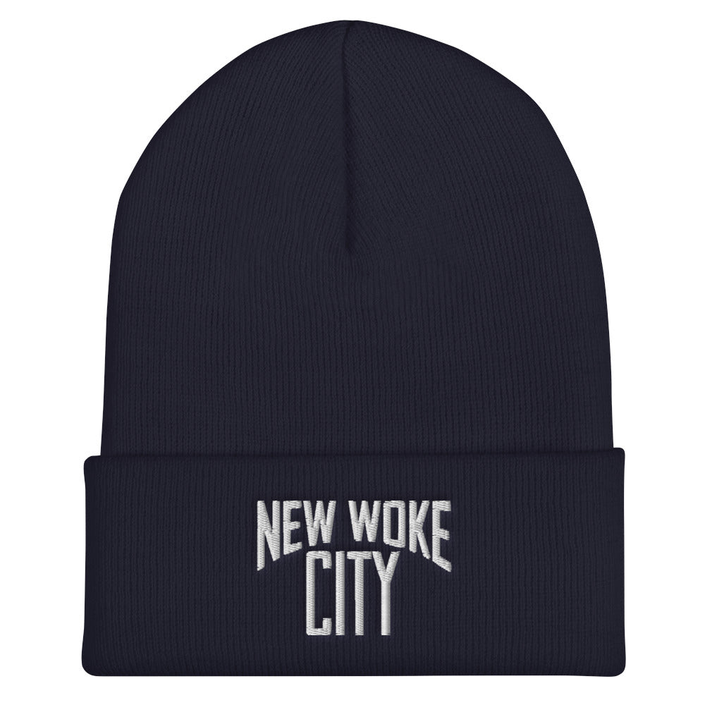 New Woke City-Cuffed Beanie