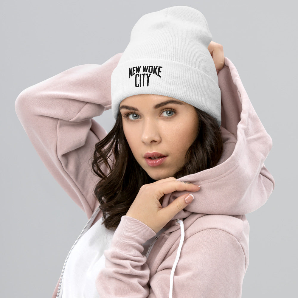 New Woke City-Cuffed Beanie