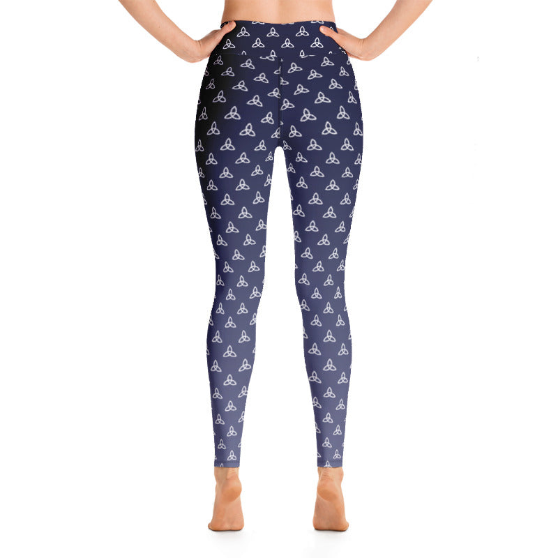 Raja Everywhere Blue Fade Yoga Leggings