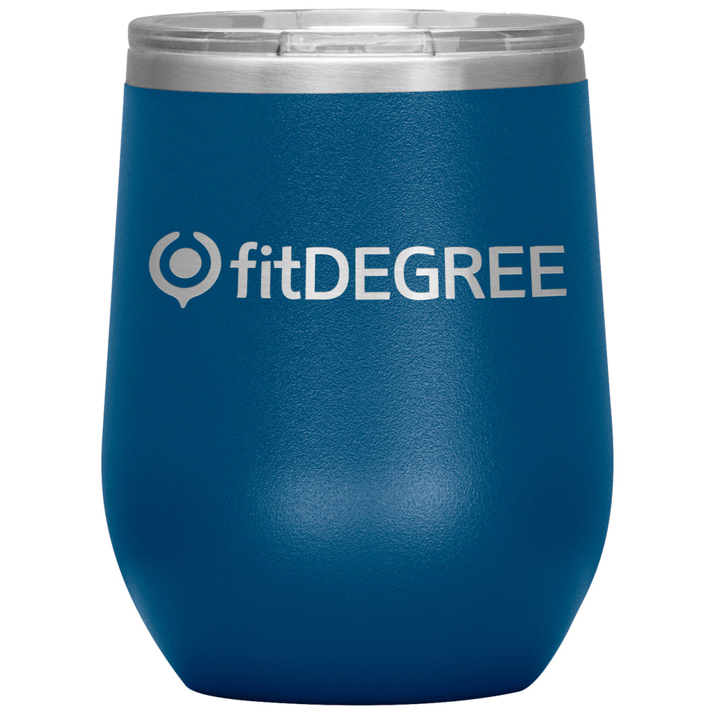 fitDegree-12oz Wine Insulated Tumbler