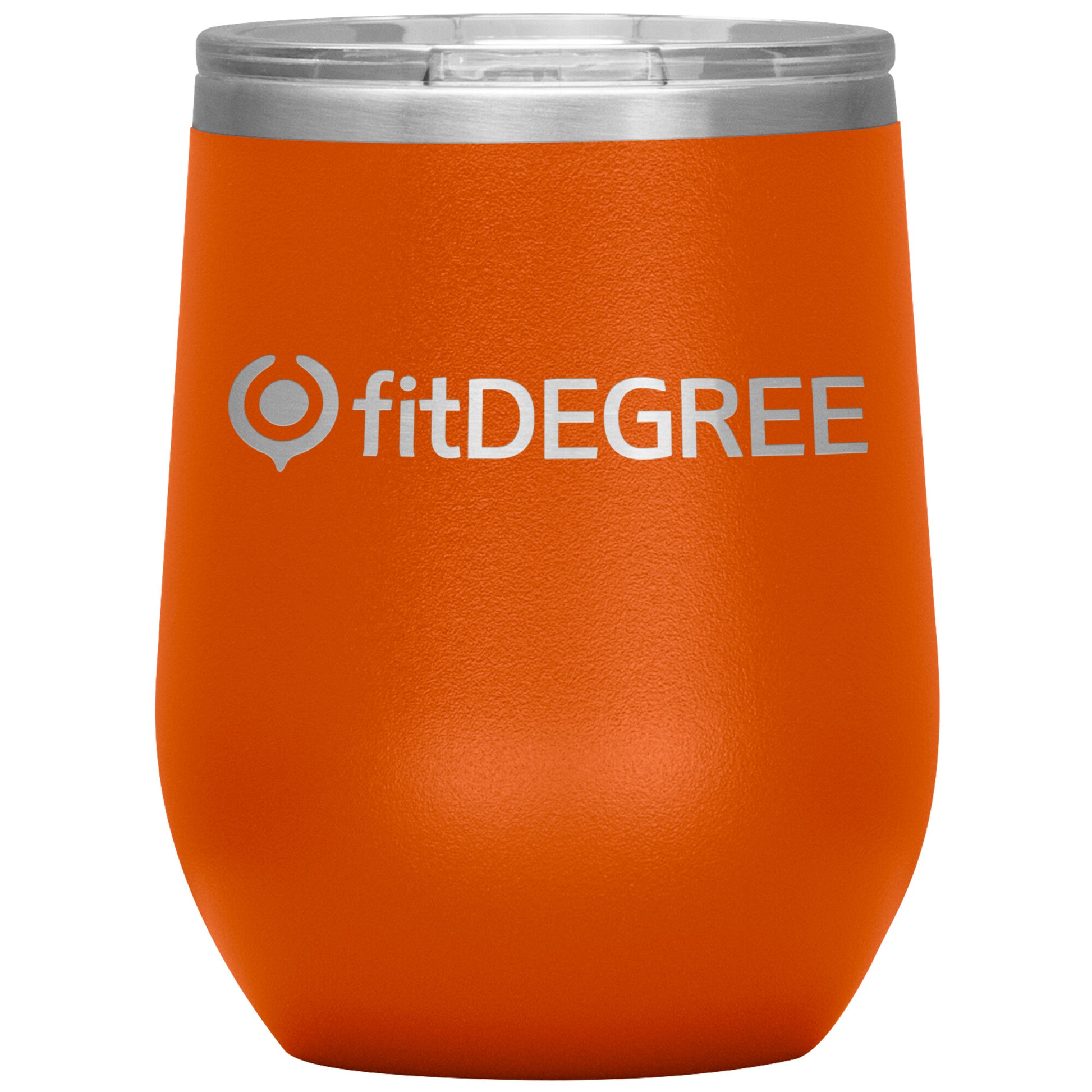 fitDegree-12oz Wine Insulated Tumbler