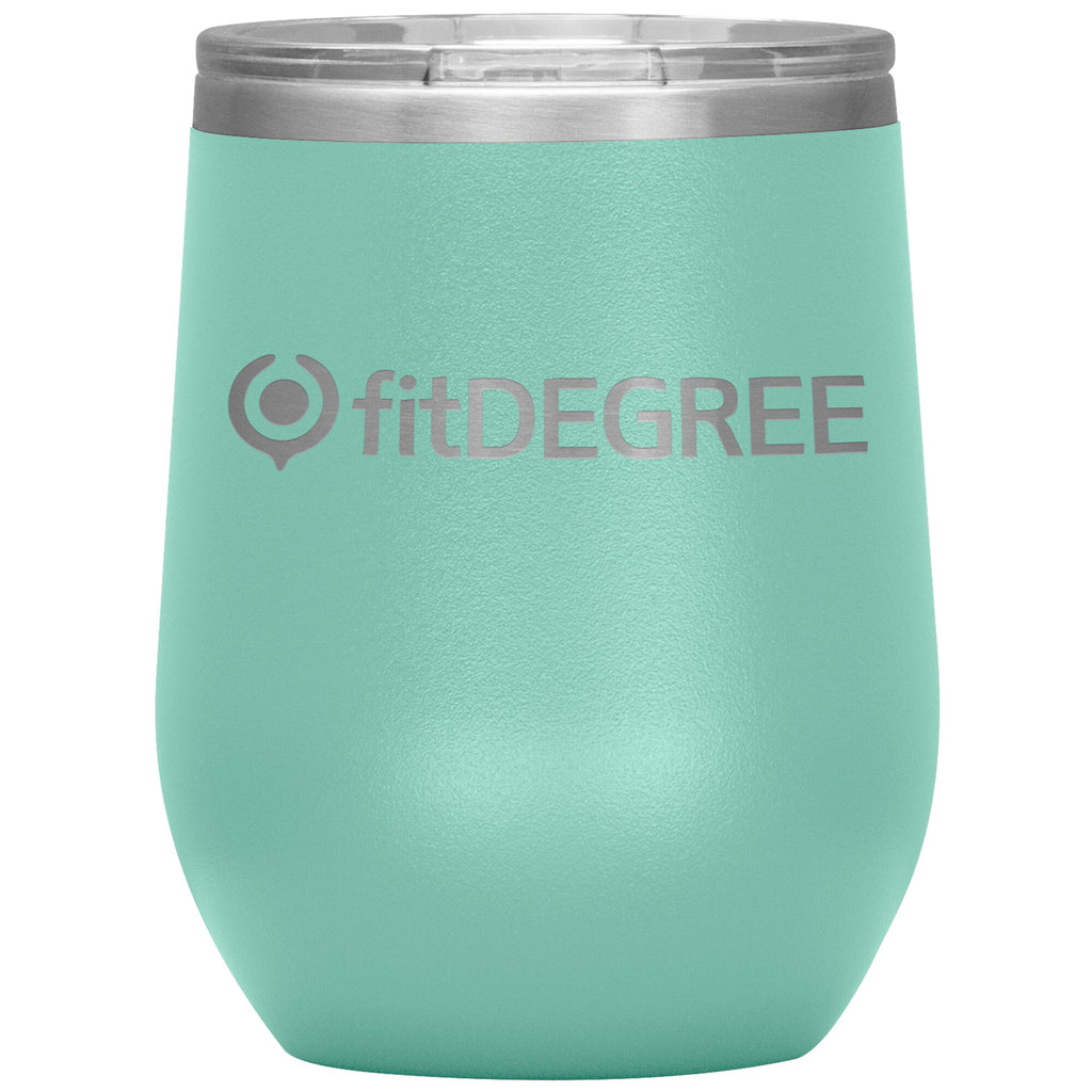 fitDegree-12oz Wine Insulated Tumbler