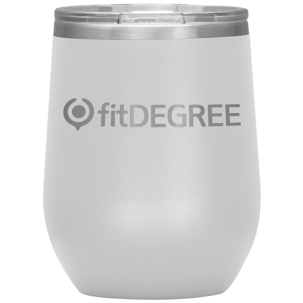 fitDegree-12oz Wine Insulated Tumbler