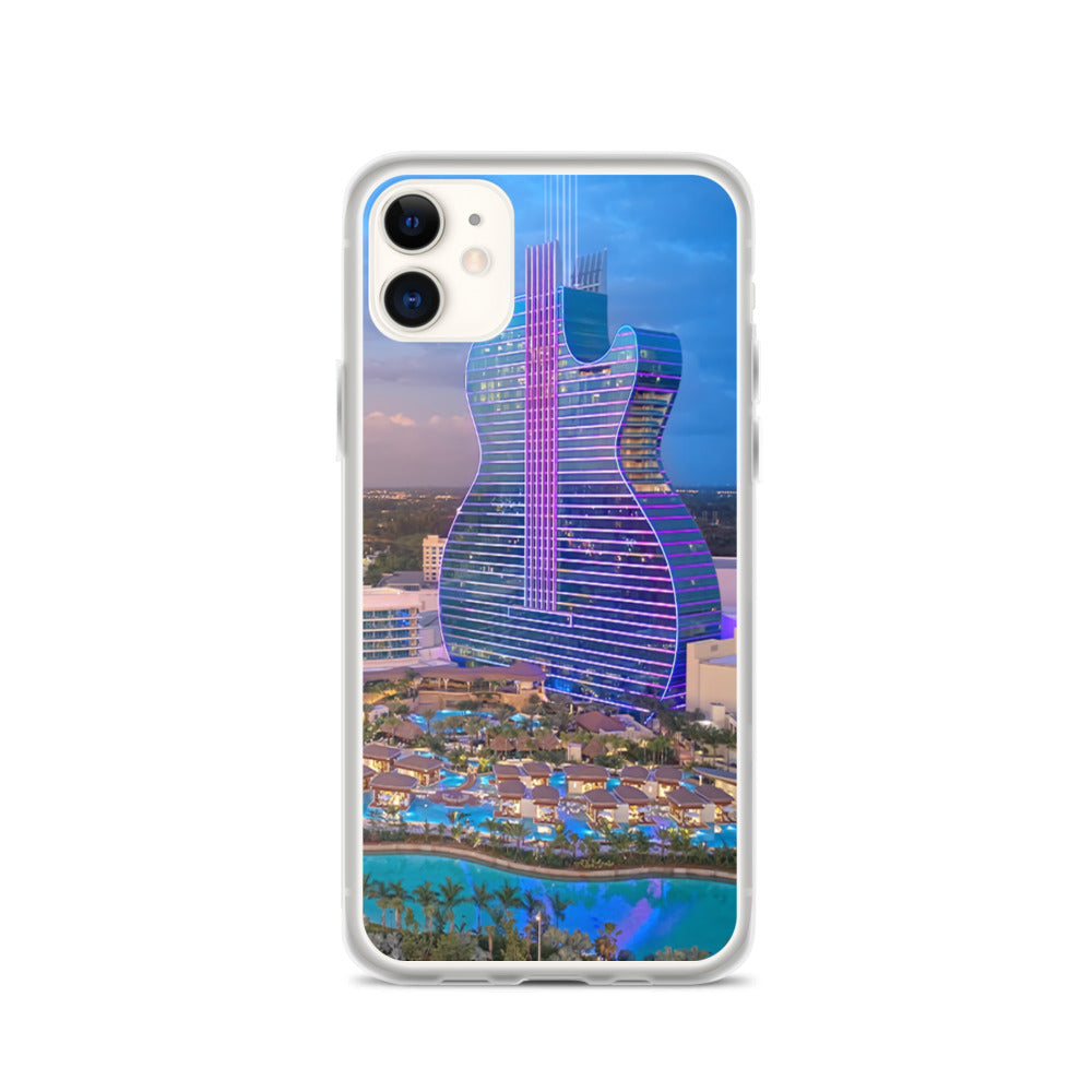 HR Night Pool-iPhone Case