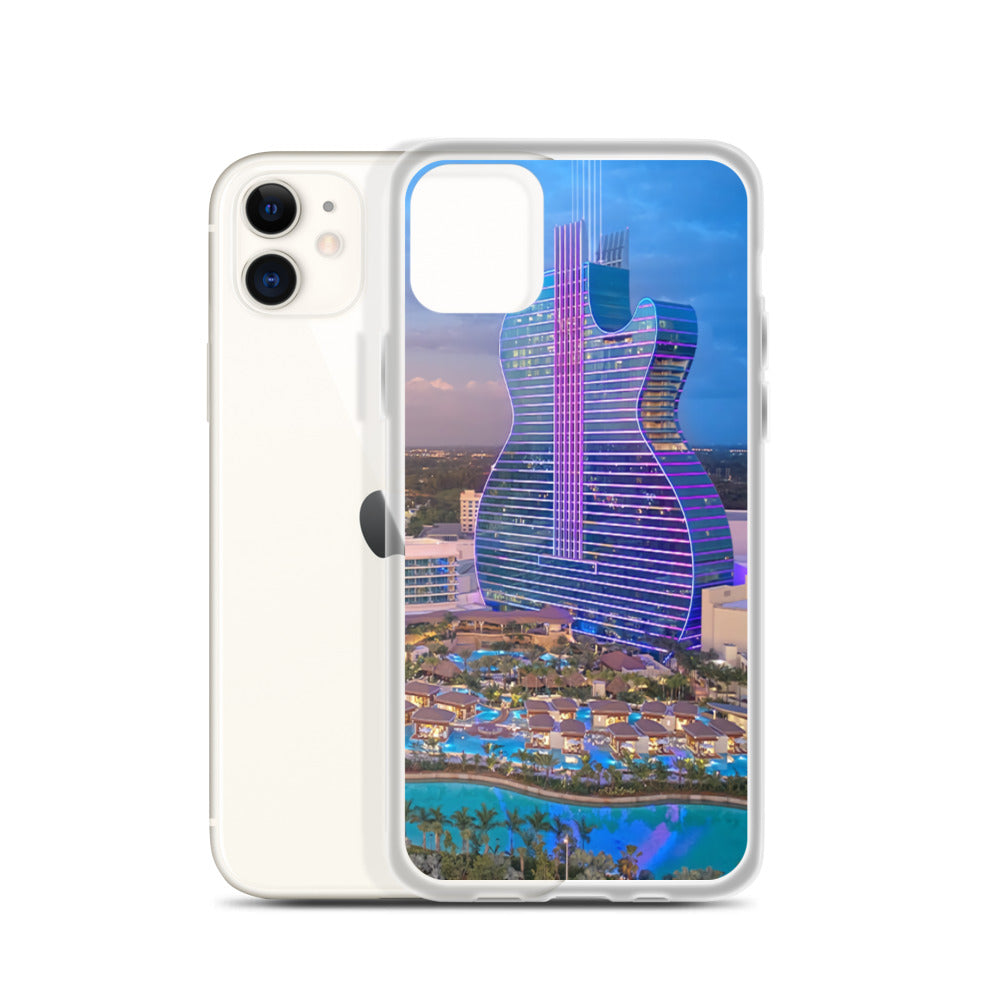 HR Night Pool-iPhone Case