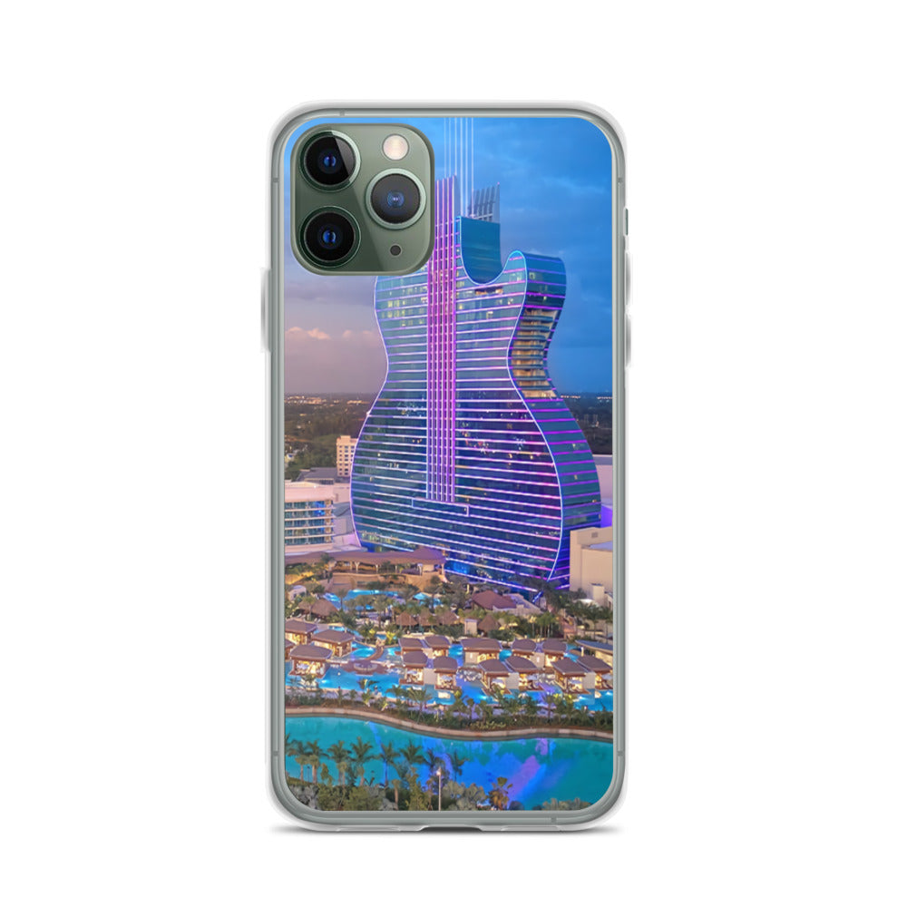 HR Night Pool-iPhone Case