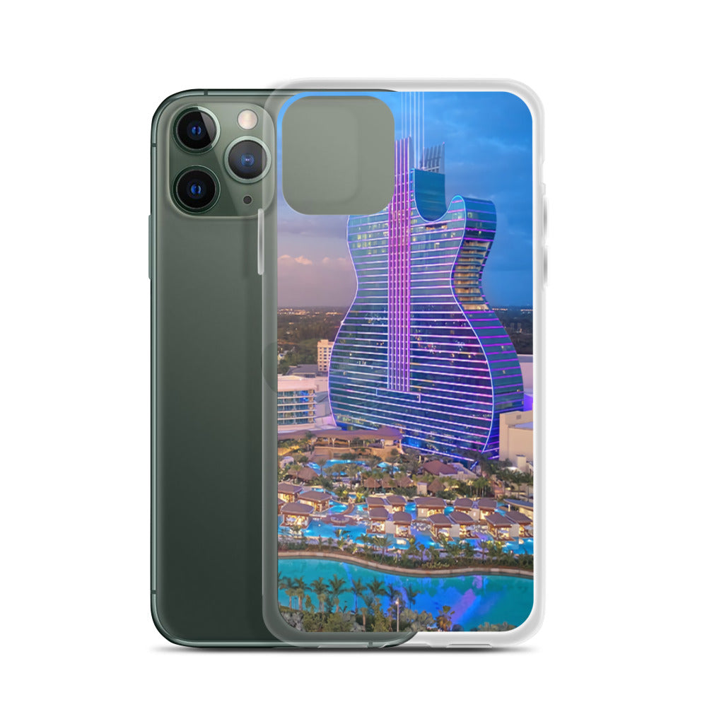 HR Night Pool-iPhone Case