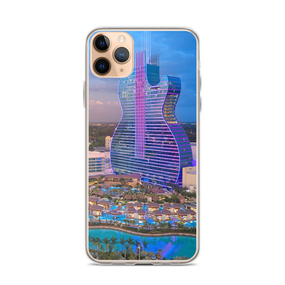 HR Night Pool-iPhone Case