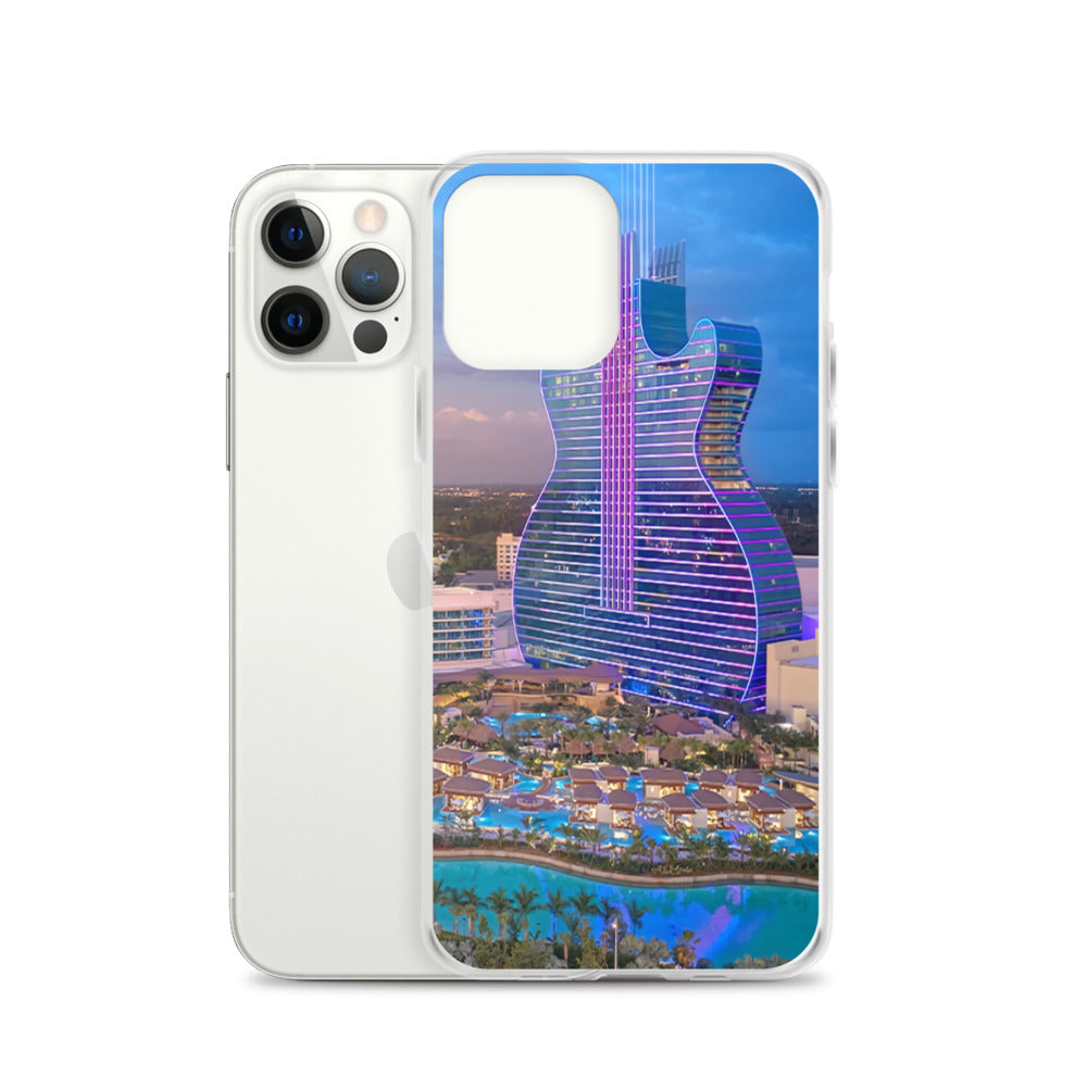 HR Night Pool-iPhone Case