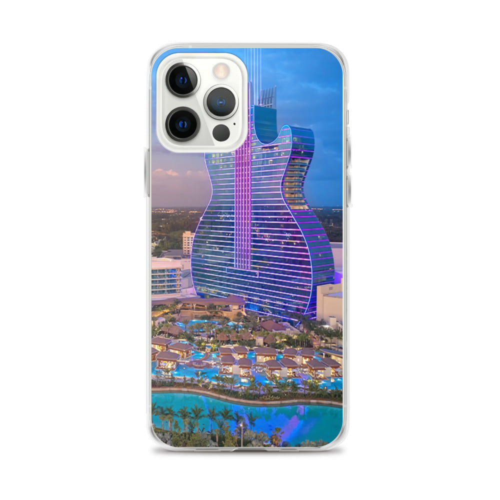 HR Night Pool-iPhone Case