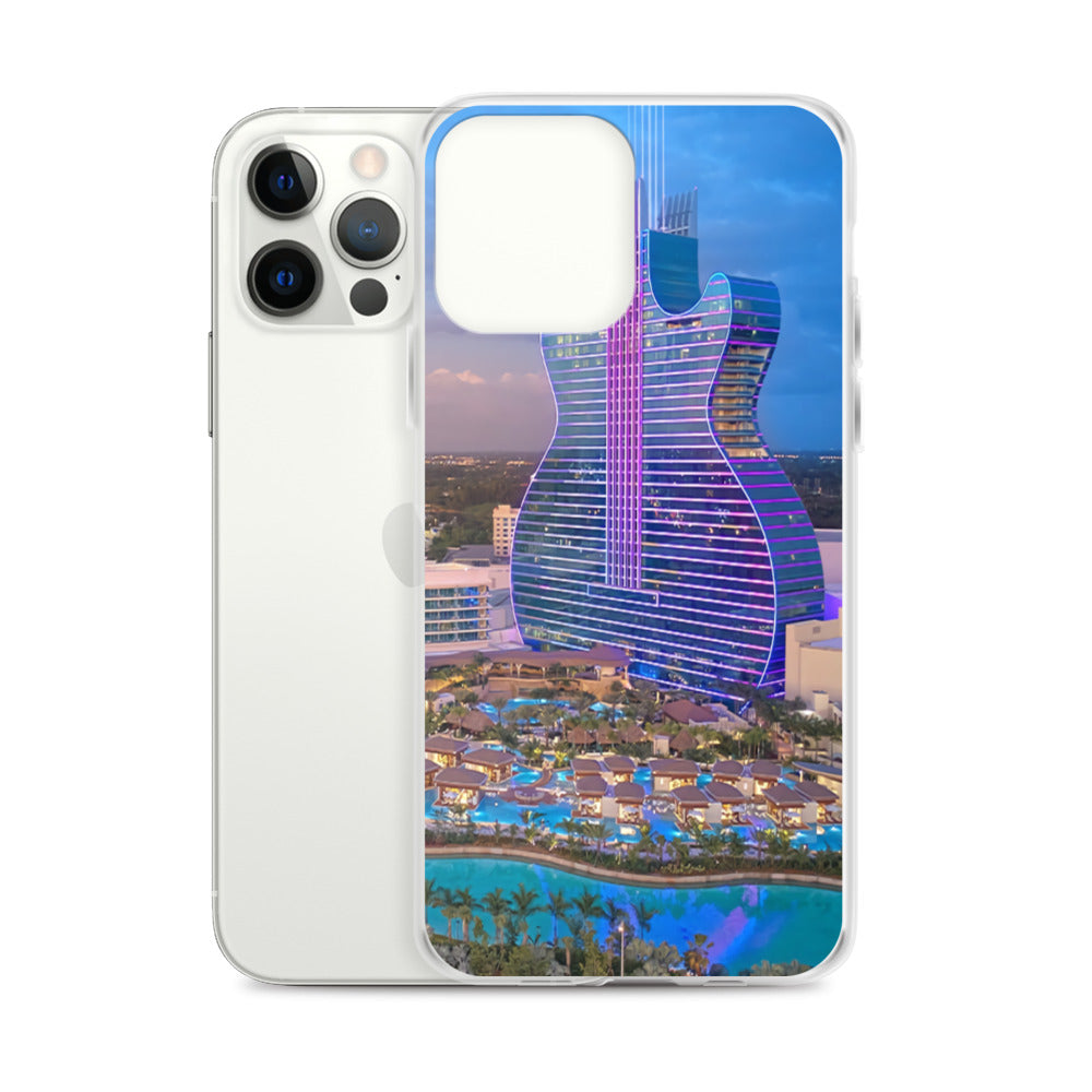 HR Night Pool-iPhone Case