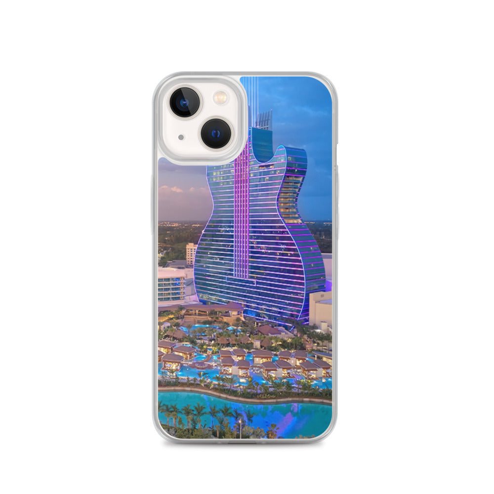 HR Night Pool-iPhone Case