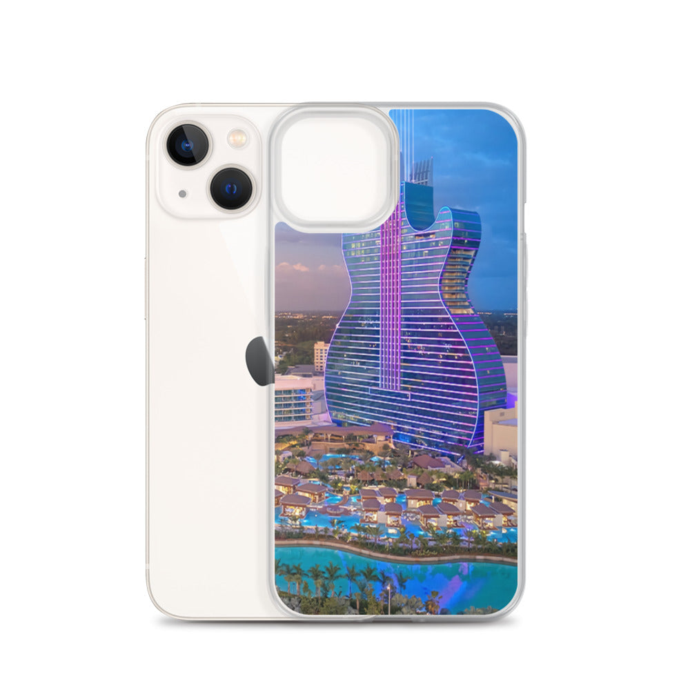 HR Night Pool-iPhone Case