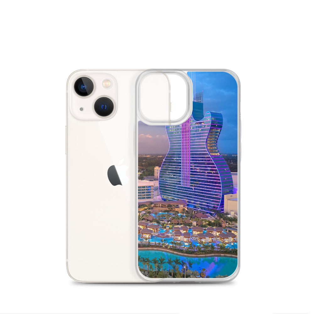 HR Night Pool-iPhone Case