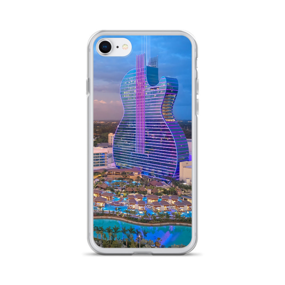HR Night Pool-iPhone Case