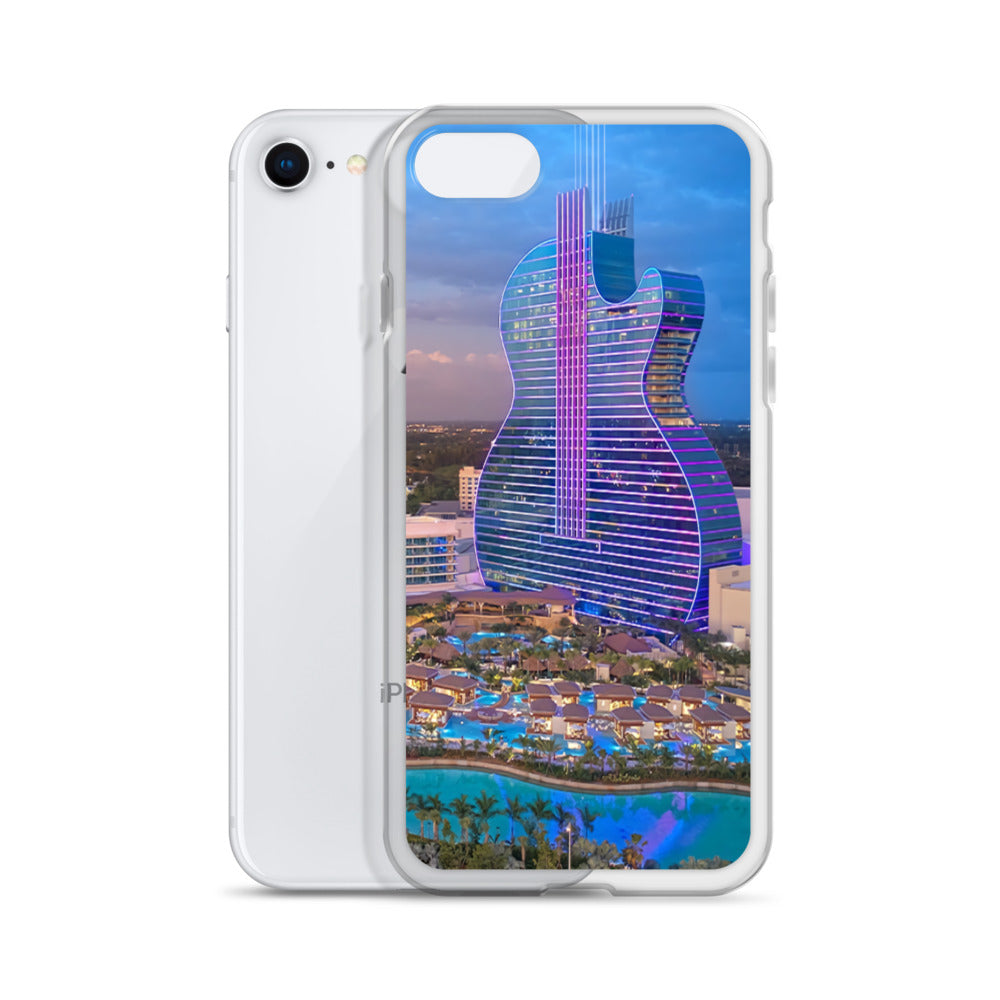 HR Night Pool-iPhone Case